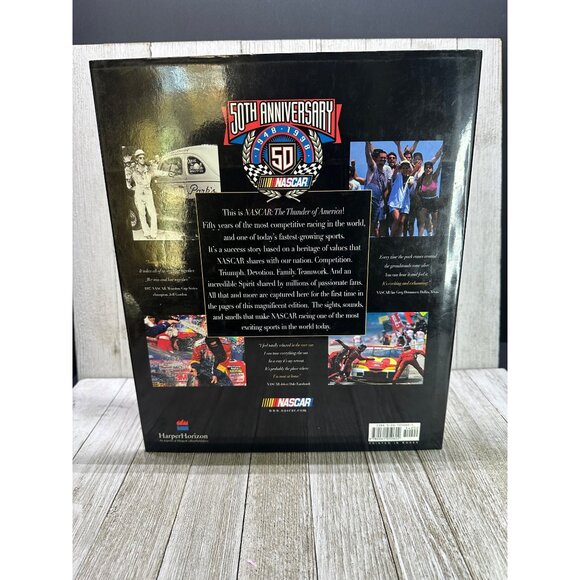 Vtg Nascar: The Thunder Of America - 1948-1998 Hardcover by Nascar - Picture 2 of 6